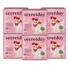 Гигиенические прокладки Secret Day Love, 6 шт., 7 видов, выберите 1 (Лайнер/Длинный лайнер/Маленький/Средний/Большой/Ночной/Сверхдлинный)