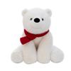 Bear Animal Polar Scarf Prone Toy Doll Ornaments Plush Filled Winter Gifts