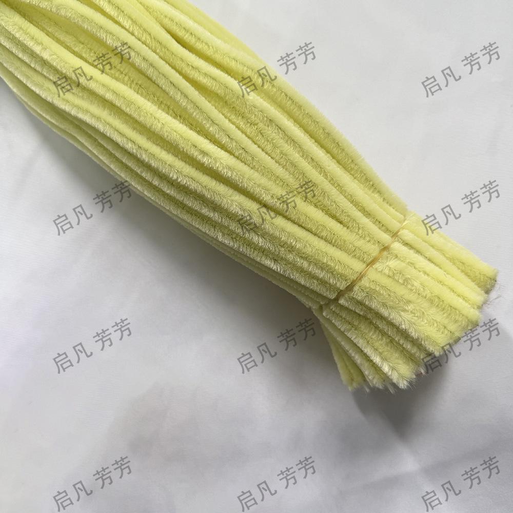 8mm Macaron Color Encrypted Twist Ties Chenille Stems for DIY Toys