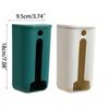 Trash Bag Dispenser Plastic Holder Wall Mount Kitchen Cabinet Organizers Storage Box Holder for Trash Bag Plastic Bag