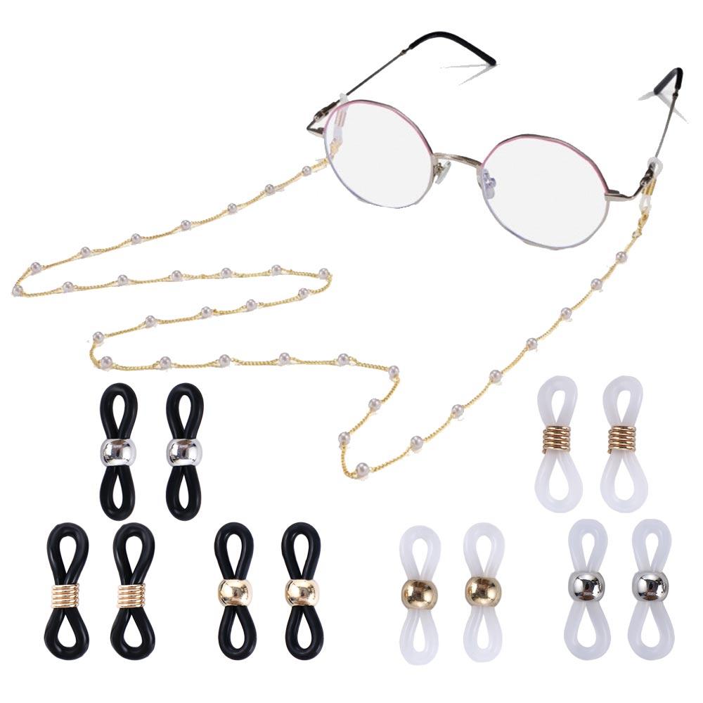 Reading Rubber Glasses Buckle Glasses Strap Holder Glasses Connector Glasses/Spectacle Chain Holder