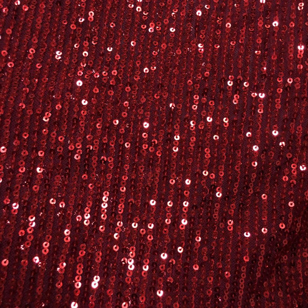 3mm Stripe Sequin Embroidery Mesh Fabric for Dress or Costume