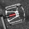 WEST BIKING Bicycle Ultralight Pedals 3 Bearings MTB 7075 Aluminum Alloy Flat Pedals Road Bike Non-Slip Colorful Cycling Pedals