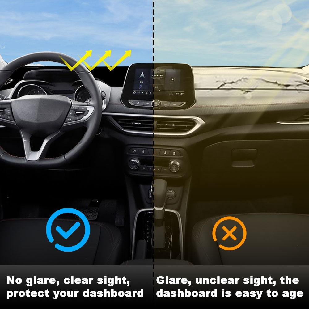 Автомобильный коврик на приборную панель для Chevrolet Tracker 2019 2020 2025 2025, защита от УФ-излучения, солнцезащитный экран, автомобильный аксессуар.