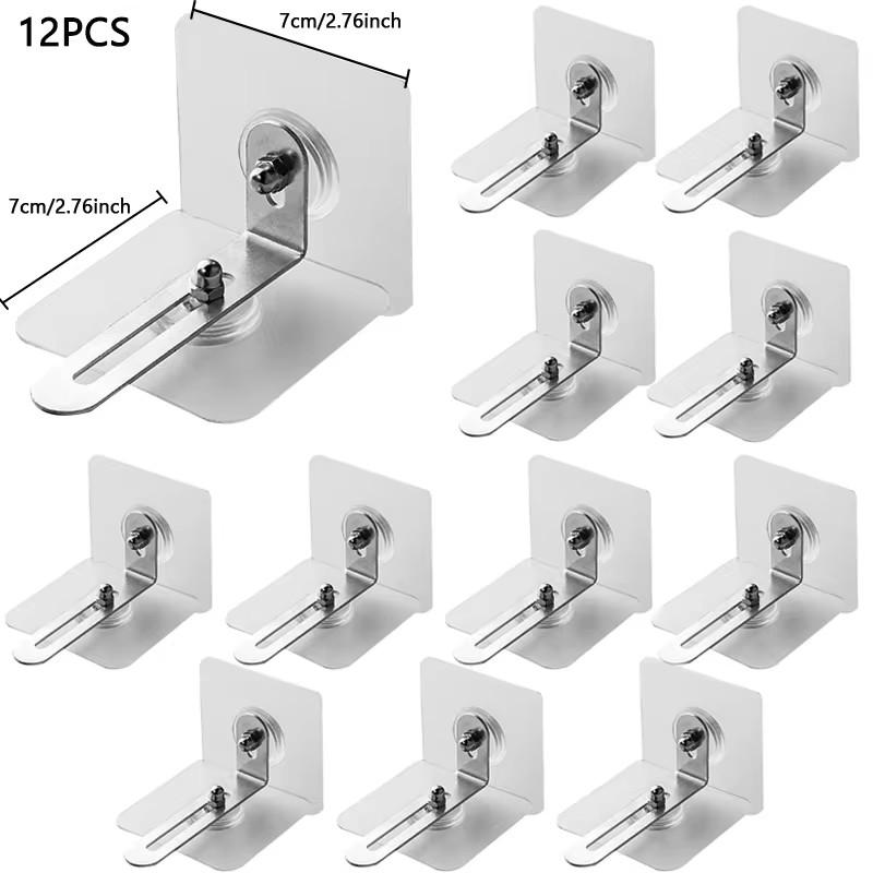 Мебельные анкеры прочные самоклеящиеся фиксированные устройства для предотвращения падения без прокалывания безопасности антиопрокидывающие пряжки для шкафов