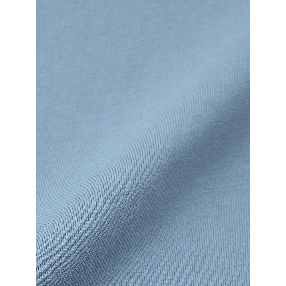 GU by Uniqlo Футболка с круглым вырезом и хлопковым воротником