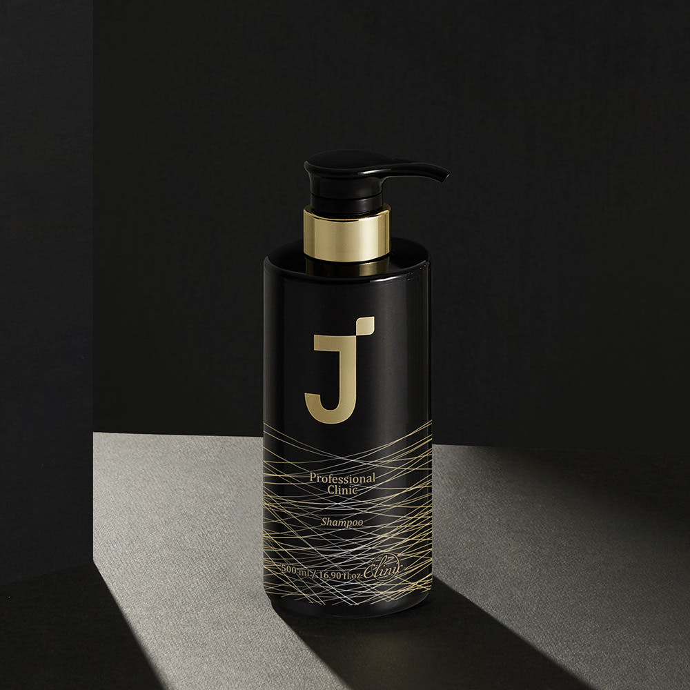 JSOOP Professional Clinic Shampoo 500ml – Korean Mildly Acidic Protein Hair Shampoo with Grapefruit Scent for Damaged Hair