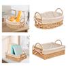 Home Decoration Hand-woven Baskets Imitation Rattan Desktop Sundries Organizer