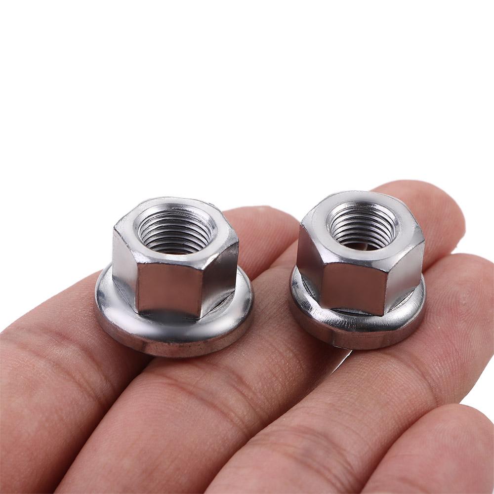 Rear Fixed Gear For Dead-flying Bicycle Hub Nuts Cycling Drum Screws M9 M10 Drum Hub Fastening