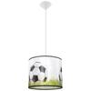 Round Children's Ball Hanging Lamp Ø30 Cm FOOTBALL C 1xE27 15W SL.1428 Sollux Lighting