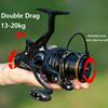 New Carp Fishing Reel Spinning Reel QH3000-9000 Strong Double Drag 20kg Carretilha Pesca Sea Reel Fishing
