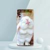 Cute White Baby Rabbits Phone Case For Samsung A16 A14 A12 A22 A32 5G A34 A42 A52 A54 A50 A70 A72 A30 A40 A20E A02S A04S A06