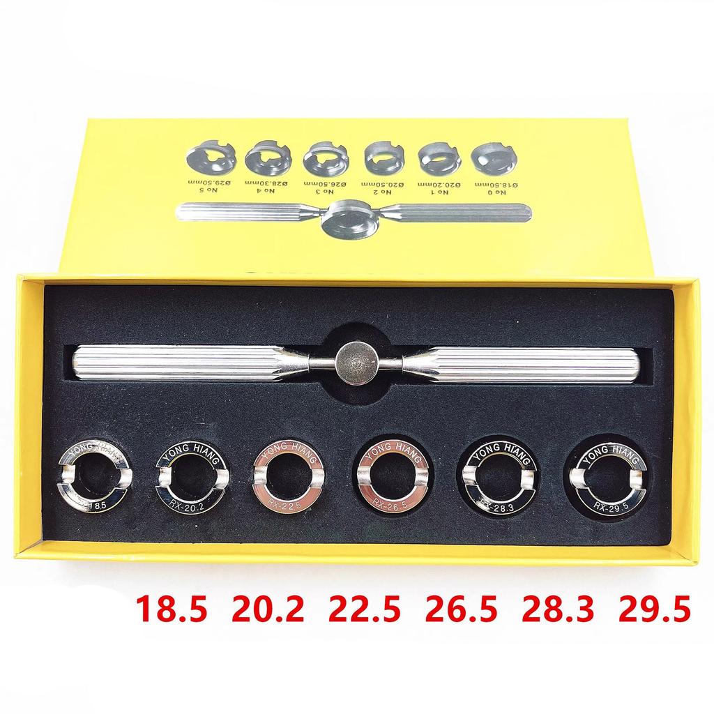 Открыватель задней крышки часов Подходит для Rolex Tudor Профессиональный часовой мастер Ключ Закрытие Водонепроницаемый инструмент Набор инструментов для ремонта наручных часов