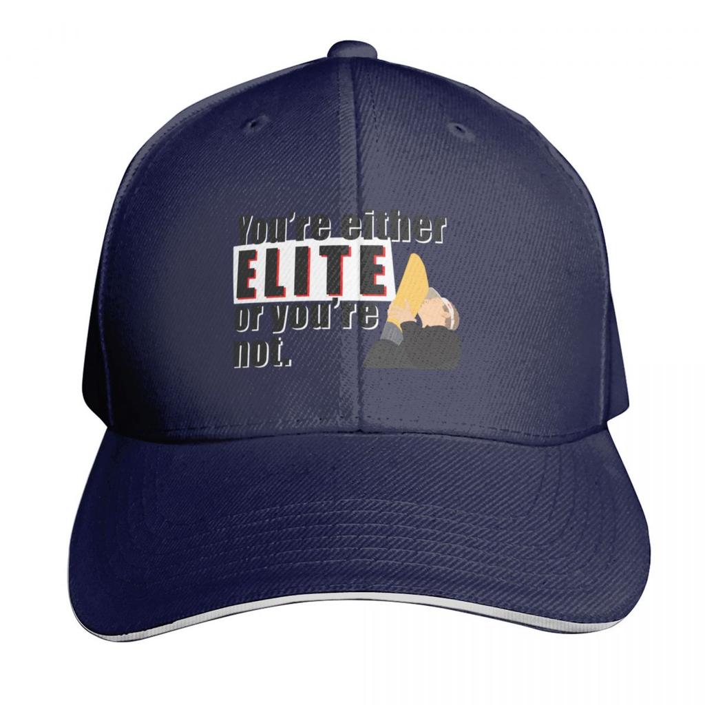 Youre either elite or youre not Baseball Cap Unisex hat Hood Christmas Hat Sunhat FeUnisex Unisexs