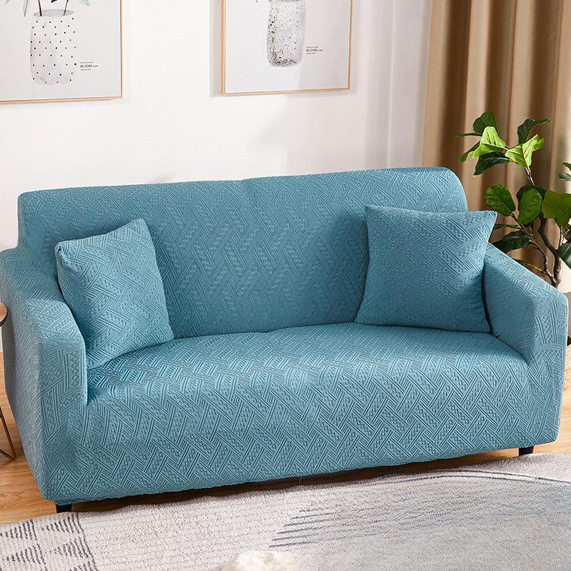Эластичный нескользящий чехол для дивана, полностью завернутый чехол, универсальная подушка для дивана, полотенце для ленивого дивана, ткань с полным покрытием