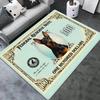 Ковер Dollar Pet для кошек и собак Креативный дизайн с валютой Напольный коврик для гостиной Ковер для прихожей с декором в виде денег
