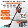 16000Pa Strong Suction Handheld Vacuum Cleaner Portable Household Vacum Cleaner 2IN1 Dust Collector Aspirator Low Noise