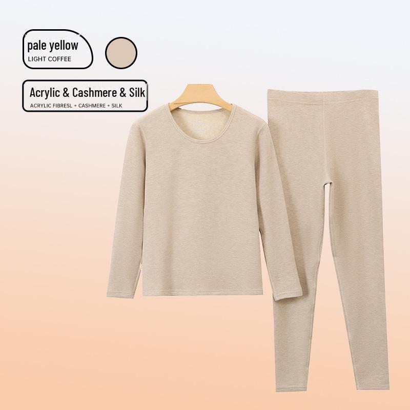 Термобелье из кашемира и шелка осень-зима: Теплый костюм для мужчин и женщин