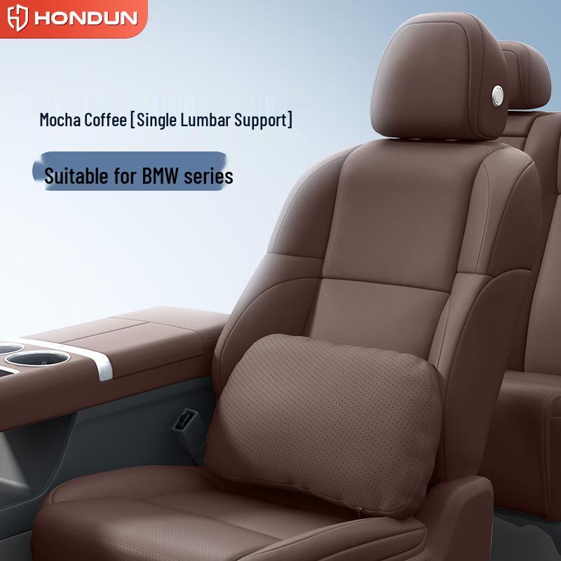 BMW & MINI Headrest Neck Pillow: Compatible with 3, 5, 7 Series, X1, X3, X5, Mini, i3, M4. Ideal for lumbar support.