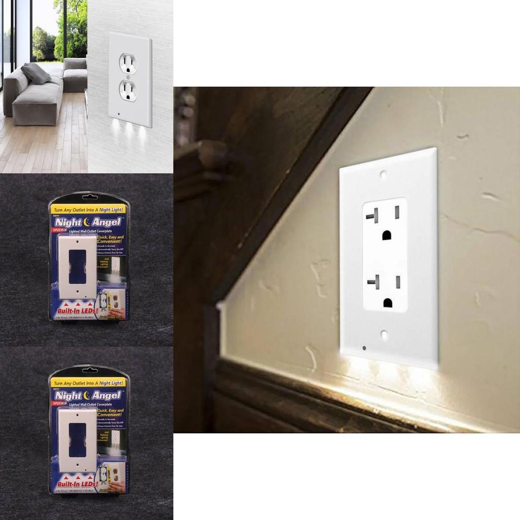 Plastic Material Night Light With Motion Sensor And Plugin Power For Living Room