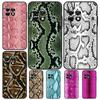 Snake Skin Print Case For OnePlus 10 Pro 8 9 11 8T 9R 9RT 10T OnePlus Nord 2T 2 CE 3 Lite N30 N20 N10 Cover