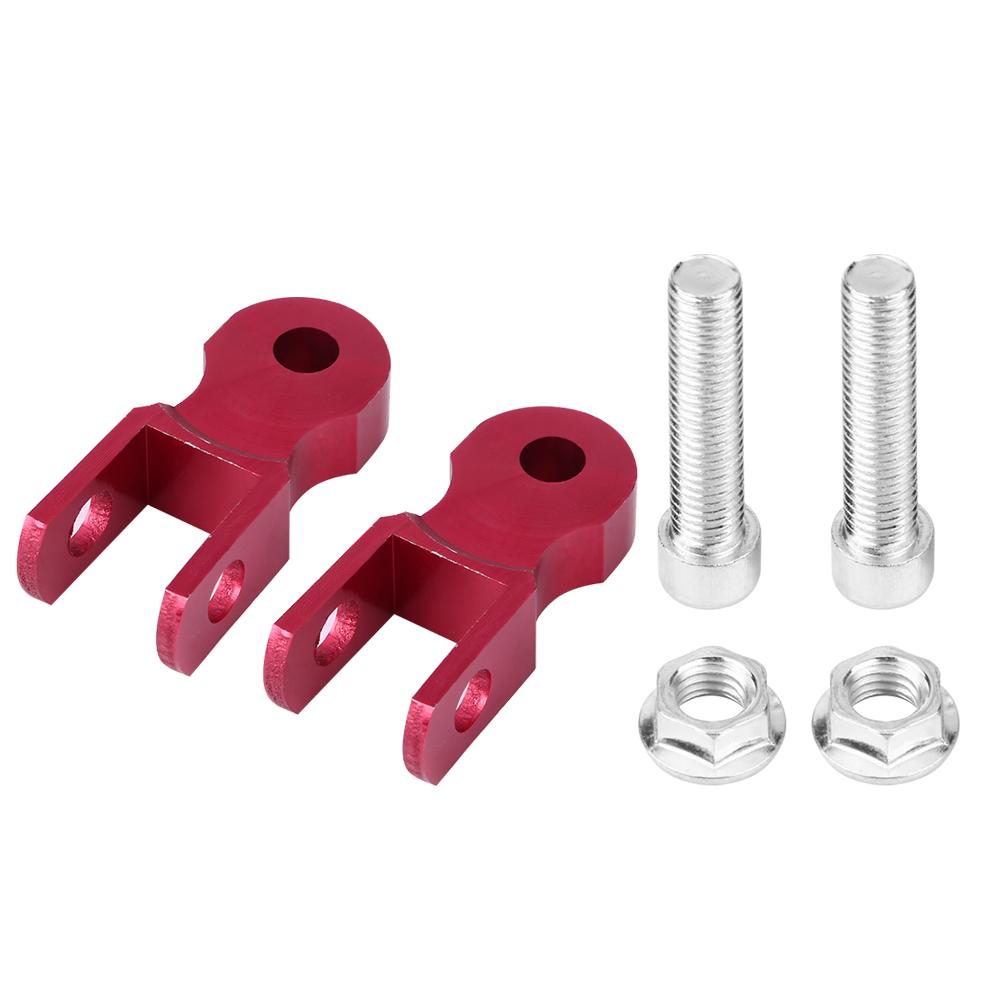 2 шт. Универсальное мотоциклетное демпфирующее устройство для увеличения высоты, амортизаторы 5 см, шасси красное (w Винт)