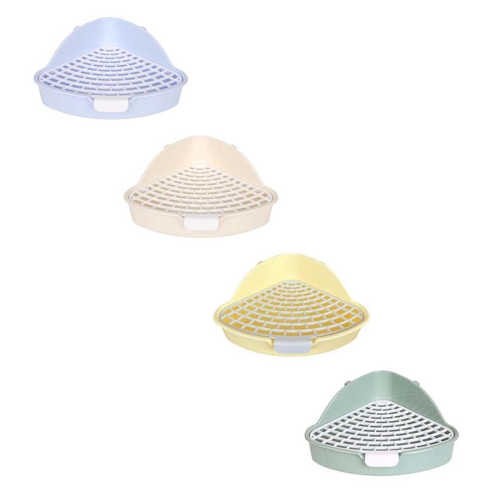 Хорьки Кролик Приспособление для горшка Лоток для кролика Кроличий туалет Подставка для мочи для кролика Хорьки Поднос для горшка Туалет для домашних животных Горшок