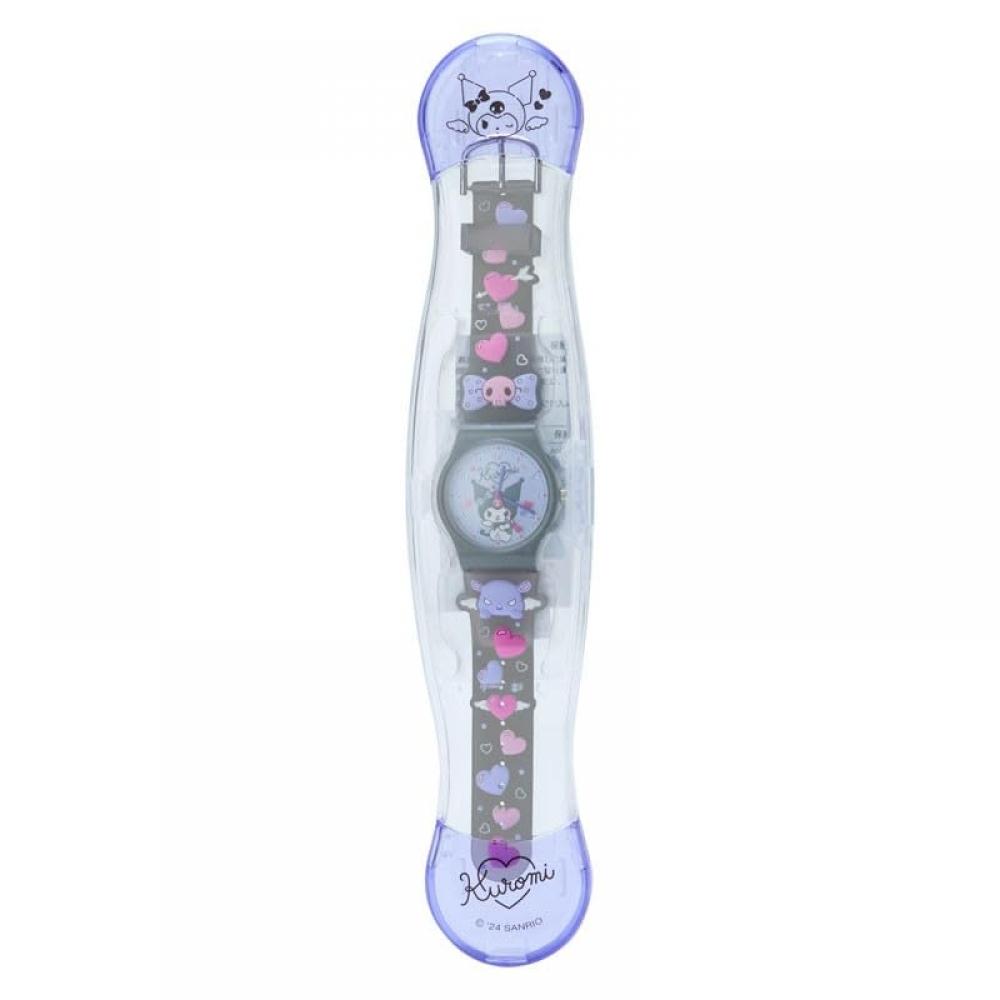 Sanrio Kuromi Rubber Watch Kuromi-chan Kuromi 20.5×3.3×0.9cm Character SANRIO 181056