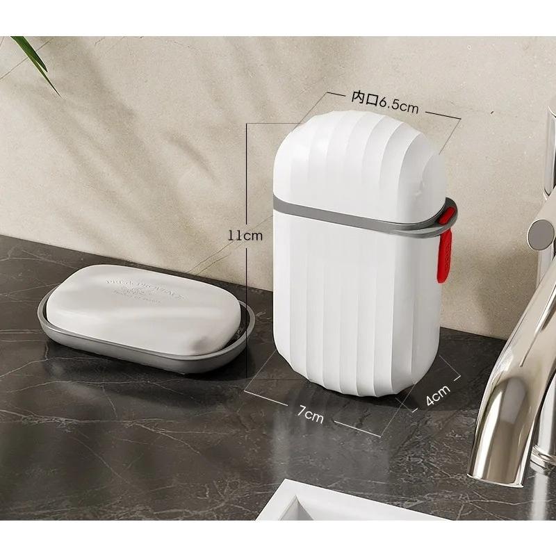 Мыльница герметичная дорожная со сливным поддоном – для душа, спортзала, кемпинга и путешествий