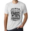 Homme Graphique 1979 Aged To Perfection T-Shirt - Cadeau Danniversaire Pour 40 Ans
