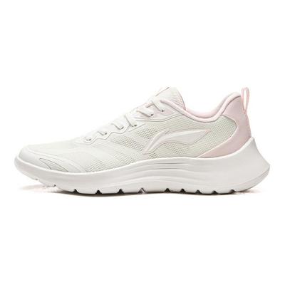 Женские беговые кроссовки Li Ning Light Feather Цвет: Туманный белый/Светло-розовый ARSW118-1