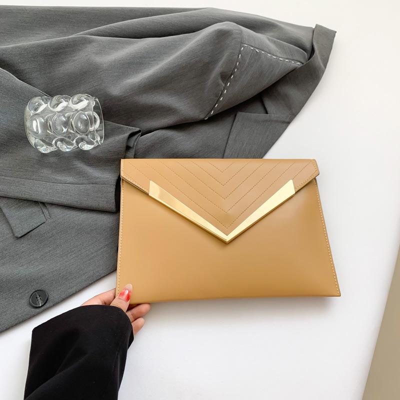 Высококачественная женская сумка-клатч с нишевым дизайном, модная сумка-конверт для мобильного телефона из твила с вышивкой нитками в иностранном стиле