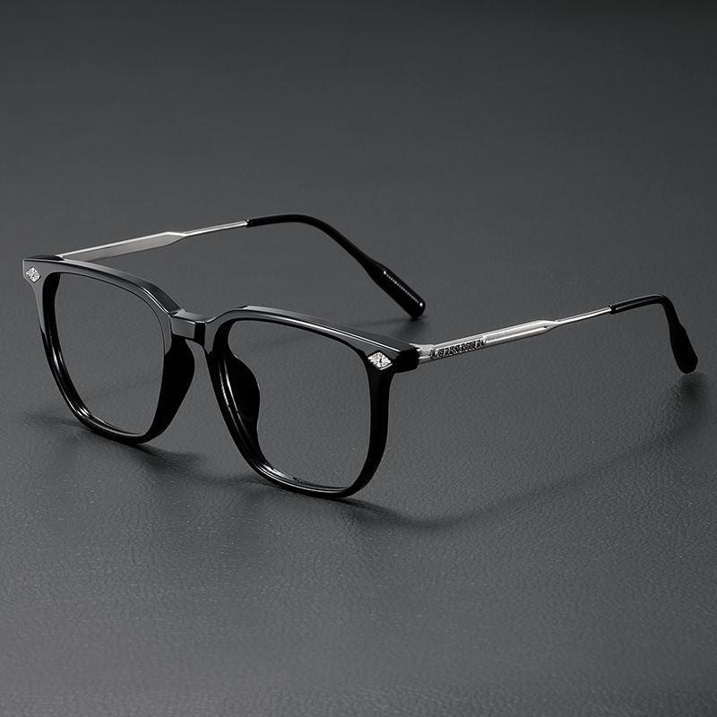Large Frame Anti-blue Glasses Black Frame Glasses Tr90