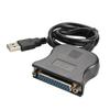 USB Male To DB25 Female Port Printer Parallel Converter Cable 25Pin Adapter Cord