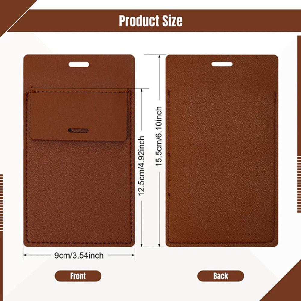 PU Leather Hospital Business Pen Holder Pen Clip Pencil Bags Doctor Nurse Pencil Case