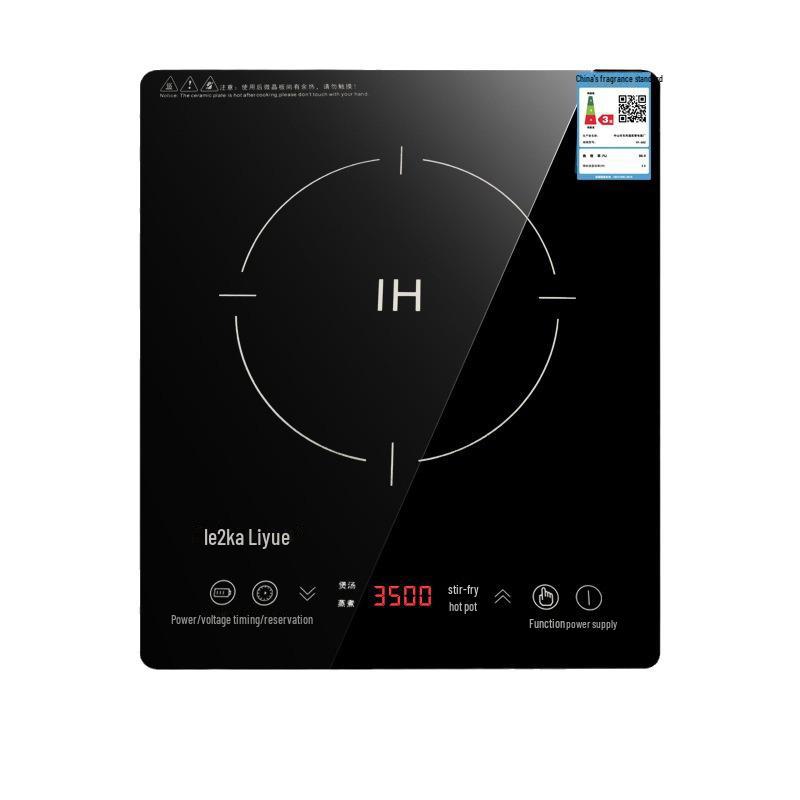 Built-In Single Induction Cooktop: High-Power, 33*28, Gas & Electric Compatible for Apartments
