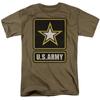 U Army Big Logo USA Military Tee Safari Green Unisex T-shirt