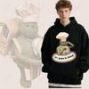The Tiny Chef Show Cute and Interesting Winter Men's Personalized Pullover Pocket Adjustable Drawstring Drop Shoulder