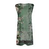 Women's Casual And Fashionable Round-neck Sleeveless Printing Mid Length Dress
