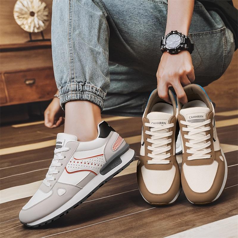 Fashion Fashion Mesh Students Casual Sneakers for Men Comfortable Sports Walking Shoes Male Breathable Flat Shoe Men’s Sneaker New Style