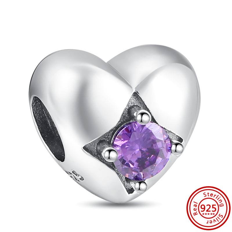 S925 серебро лист лотоса птица замок кулон пчела-бабочка дерево тонкие бусины подходят оригинальный браслет-подвеска DIY ювелирные изделия