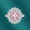 Sace Gems Классическое кольцо из медного сплава с цирконом, женские ювелирные изделия, свадебный подарок для вечеринки