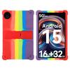 Kids Friendly Shockproof TPU Case for Evermyth KB1001 10, Full Coverage Bumper with Adjustable Kickstand, Multiple Colors