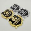 2pcs Alloy Car Window Sticker Emblem Fender Side Badge for Volkswagen VW GOLF JETTA PASSAT Polo SCIROCCO TERAMONT TOURAN T-ROC zl5