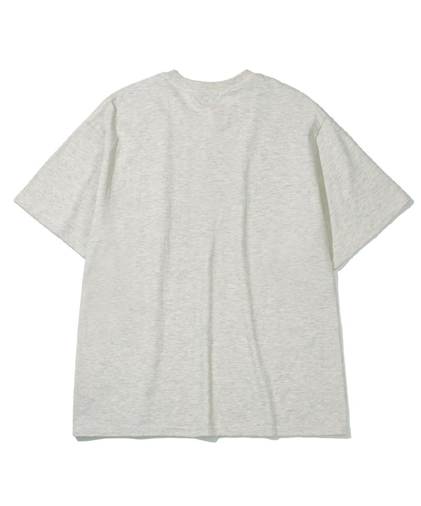 ROWDY Basketball League T-Shirt_Oatmeal