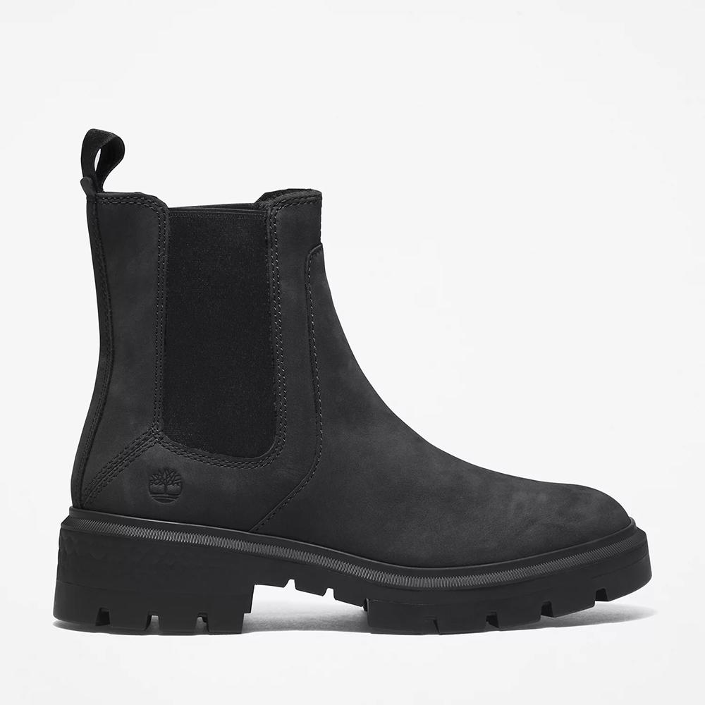 Женские ботильоны Timberland Cortina Valley Челси Черный_Tb0A5Nd70151
