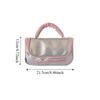 PU Leather Bow Stationery Bag Desktop Storage Bow Pencil Pouch Korean Style Pencil Case  School