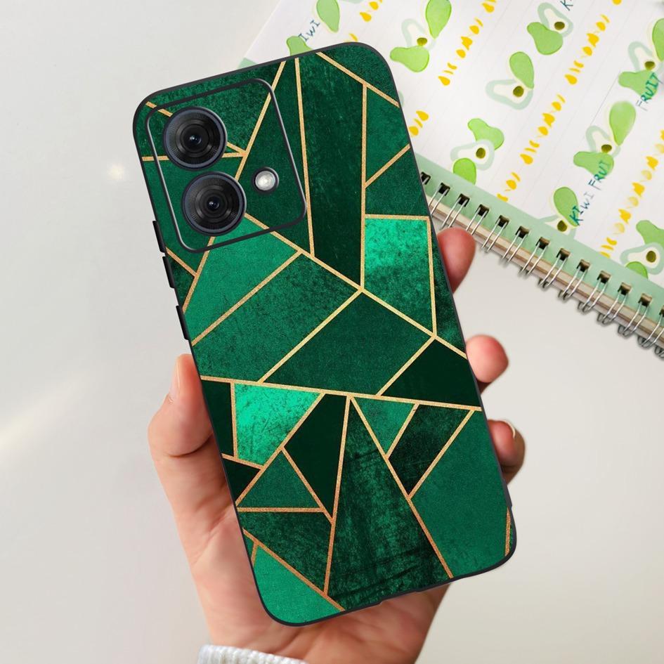 For Motorola Moto G84 5G Case 2023 New Stylish Butterfly Cat Slim Black Silicone Soft TPU Phone Cover For Moto G84 5G G 84 Coque