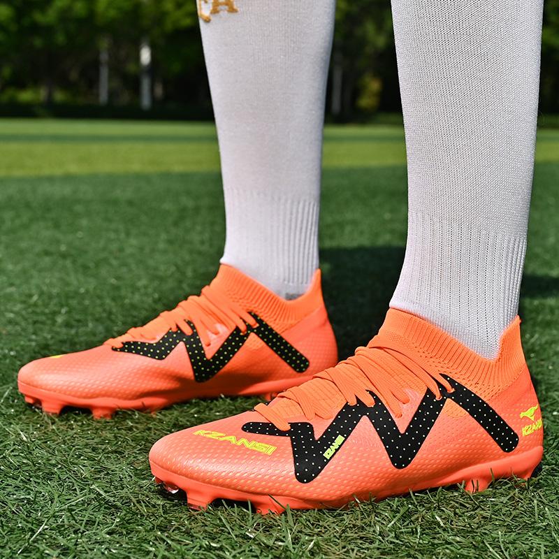 Новая мода футбольные бутсы молодежные тренировочные кроссовки уличная спортивная обувь футбольные бутсы мужские
