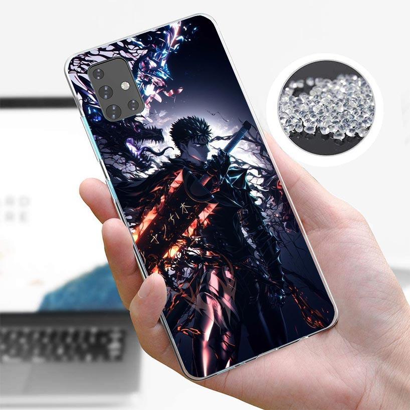 G-Guts B-Berserks Anime Phone Case For Samsung Galaxy A12 A52S A42 A32 A22 A51 A50 Note 20 Ultra 10 S10 Plus A71 A70 A31 A30 A10
